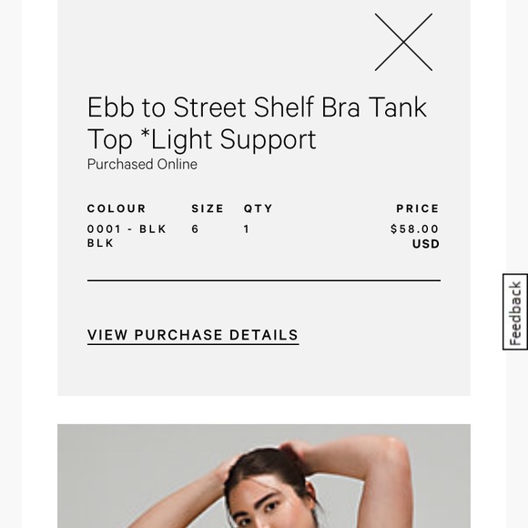 Lululemon Ebb to street tank - Picture 4 of 4